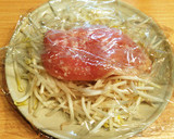 簡単！柔らか鶏胸肉ともやしのネギダレ作り方6写真