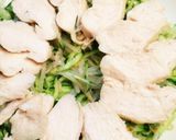 簡単!柔らか鶏胸肉ともやしのネギダレ作り方17写真