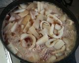 圧力鍋不要!加熱5分!イカと大根の煮物作り方3写真