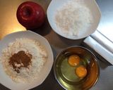 カリッサクッ！りんご焼きドーナツ♡作り方1写真
