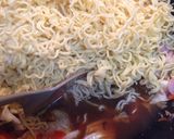 魚肉ソーセージの焼きそば作り方3写真