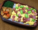 簡単☆コロコロスパム弁当作り方4写真