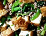 簡単＊旨い＊厚揚げとニラと挽肉の中華炒め作り方18写真