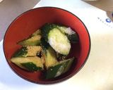 お椀でシェイク！簡単☆きゅうりの浅漬け作り方3写真