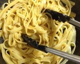 アンチョビとモッツァレラのパスタ作り方3写真