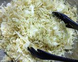 千切りキャベツのチーズカレー風味作り方1写真
