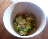 チンゲン菜のごま和え♪作り方3写真
