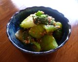 チンゲン菜のごま和え♪作り方4写真