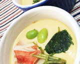 鍋で簡単茶碗蒸し。おでんの残り汁作り方4写真