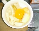 超簡単！ズボラ♪レンチン豆腐&卵作り方3写真