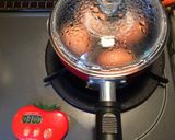 少ない水でゆで卵作り方4写真