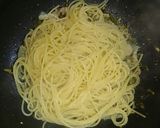 旨い！豚肉と高菜のペペロンチーノ作り方7写真