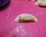 餃子の皮でカリカリ揚げピザ☆作り方3写真