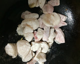 ホタテと豚肉の醤油マヨ炒め お弁当作り方7写真