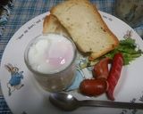レンジで時短！簡単！エッグスラット♡作り方5写真