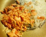 胡麻風味☆簡単一品♪白滝の塩鮭炒め作り方1写真