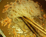 胡麻風味☆簡単一品♪白滝の塩鮭炒め作り方2写真