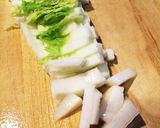 白菜とみかん☆同時に救済☆マヨサラダ作り方1写真