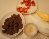 小瓶で*トライフル作り方1写真