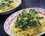 たっぷりほうれん草と玉子のパスタ♪作り方6写真