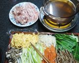 鶏がらスープ鍋ーたっぷりコラーゲンと野菜作り方5写真