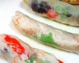 生春巻きでサラダ巻き♪パーティーにも～♪作り方5写真