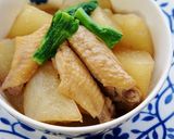 簡単トロトロ～♫鶏手羽中と大根の煮物作り方7写真