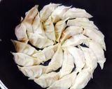 キャベツの芯とネギの餃子作り方4写真