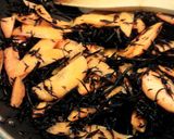 汁気なしで弁当にも♪油揚げとひじきの煮物作り方3写真