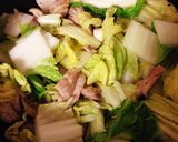 白菜と鶏せせりのエスニック炒め作り方4写真