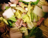 白菜と鶏せせりのエスニック炒め作り方4写真