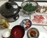 小ネギのスピード鍋作り方1写真