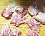 簡単♪チキンのトマト煮込み作り方1写真
