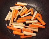 母の味。ゴボウとにんじん。作り方2写真