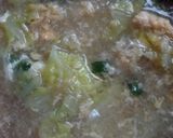 冬味♡白菜と大根おろしの卵スープ作り方3写真