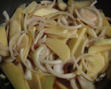 基本の和食16　馬鈴薯と玉葱の油炒め煮作り方3写真