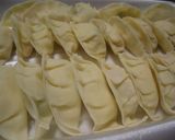 残ったサラダで揚げ餃子♪作り方1写真