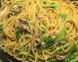 豚と水菜のパスタ 〜柚子胡椒風味〜作り方6写真