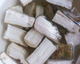 果実の焼酎で☆赤魚とごぼうの煮付け作り方1写真