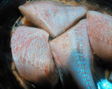 果実の焼酎で☆赤魚とごぼうの煮付け作り方3写真