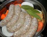 大根とソーセージのコンソメ煮作り方2写真