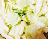 簡単やみつき居酒屋風梅マヨキャベツ作り方1写真