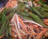 生茎わかめと金平ごぼう胡麻たっぷり炒め作り方3写真