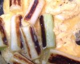 焼きネギの卵とじ作り方3写真