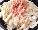 ツナ大好き♡白菜とツナのレンジ蒸し作り方2写真