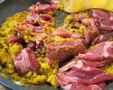 シメジとラム肉のカレー（ヨーグルト添え）作り方8写真