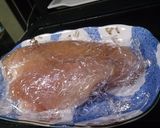簡単★格安★鶏ムネ肉のハム♪作り方3写真