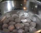 黒豆の煮汁をリメイク☆黒汁だんご作り方3写真