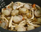 昆布茶で♪ベビーホタテの炊き込みごはん作り方3写真