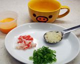 マグカップで韓国風茶碗蒸し☆作り方1写真